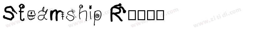 Steamship R字体转换